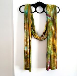 Autumn Colors Ice Dyed Scarf
